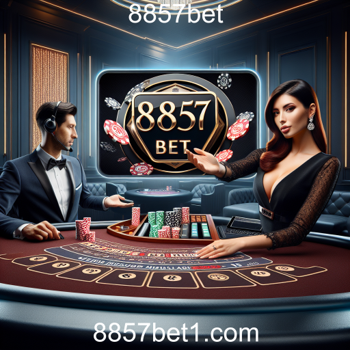 Explore a Emoção dos Live Dealers na 8857bet